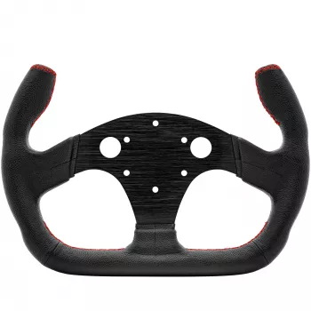 Simagic P-325C Volante de cuero de 325 mm para sim-racing