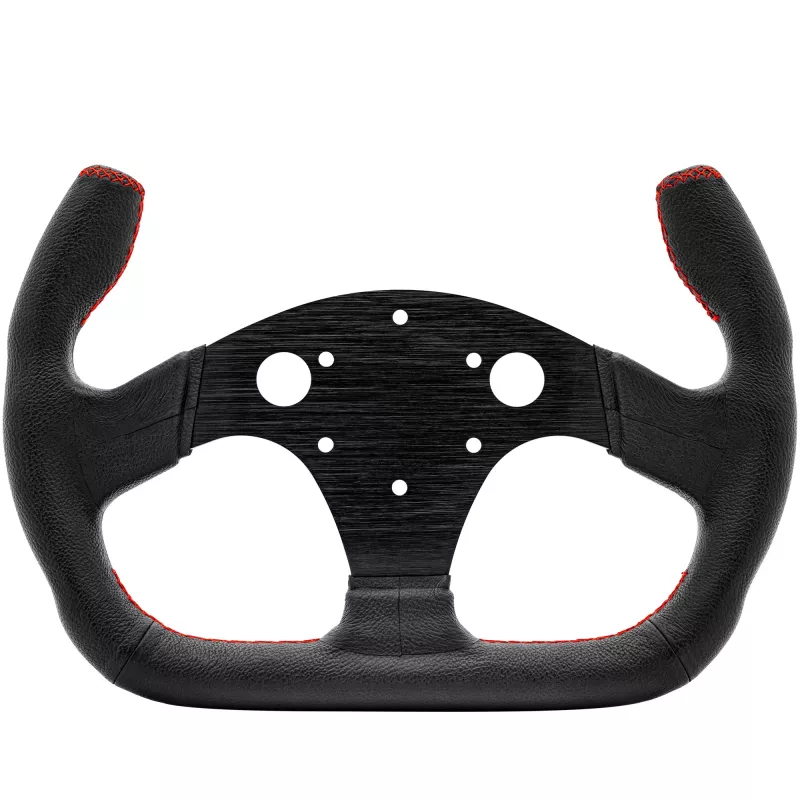 Simagic P-325C Volante de cuero de 325 mm para sim-racing