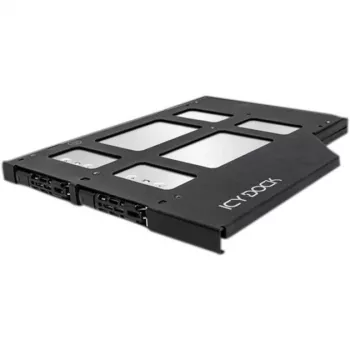 ICY DOCK - ToughArmor MB852M2PO-B - 2x SSD M.2 NVMe PCIe 4.0 a 2x marco extraíble Ultra Slim OCuLink