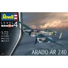 Maqueta de plástico REVELL Arado AR-240 escala 1:72 — modelo de avión para montar