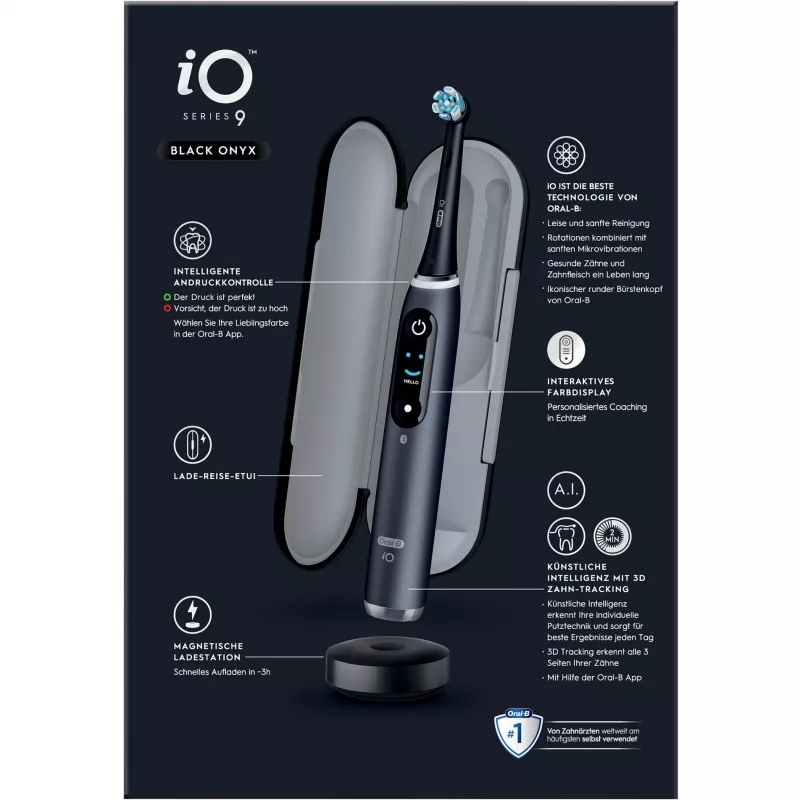 Oral-B iO Series 9 Luxe Edition Negro Onyx Cepillo de dientes