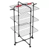 Tendedero de pared VILEDA Mixer 3 Ultimate — acero, 30 m de tendedero, plegable, con ruedas, 131×93×71 cm