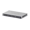 Switch Gigabit Ethernet gestionado Netgear GS752TX, 48x RJ-45 10/100/1000, soporte 10G, rack 1U, gris