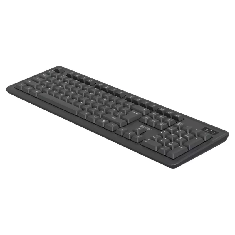 Savio KB-04 Teclado Home/Office USB QWERTY UK International Negro