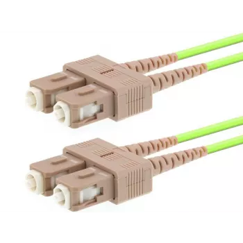Cable de conexión de fibra óptica LOGON PROFESSIONAL AL5SCSC005I/5I 50/125, conector monomodo SC-SC, longitud 5 m