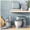 Robot de cocina Kenwood FDP23.140GY MultiPro Go — picadora compacta portátil, gris