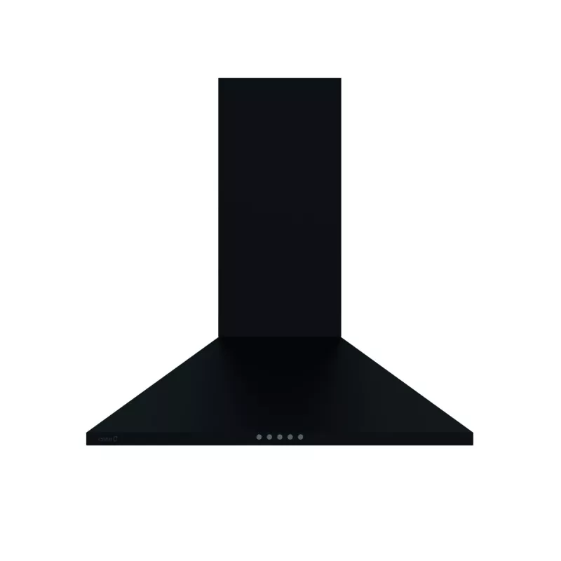 Campana de pared CATA VK 6000 BK, 395 m³/h, salida de aire 150 mm, negra, filtro de aluminio