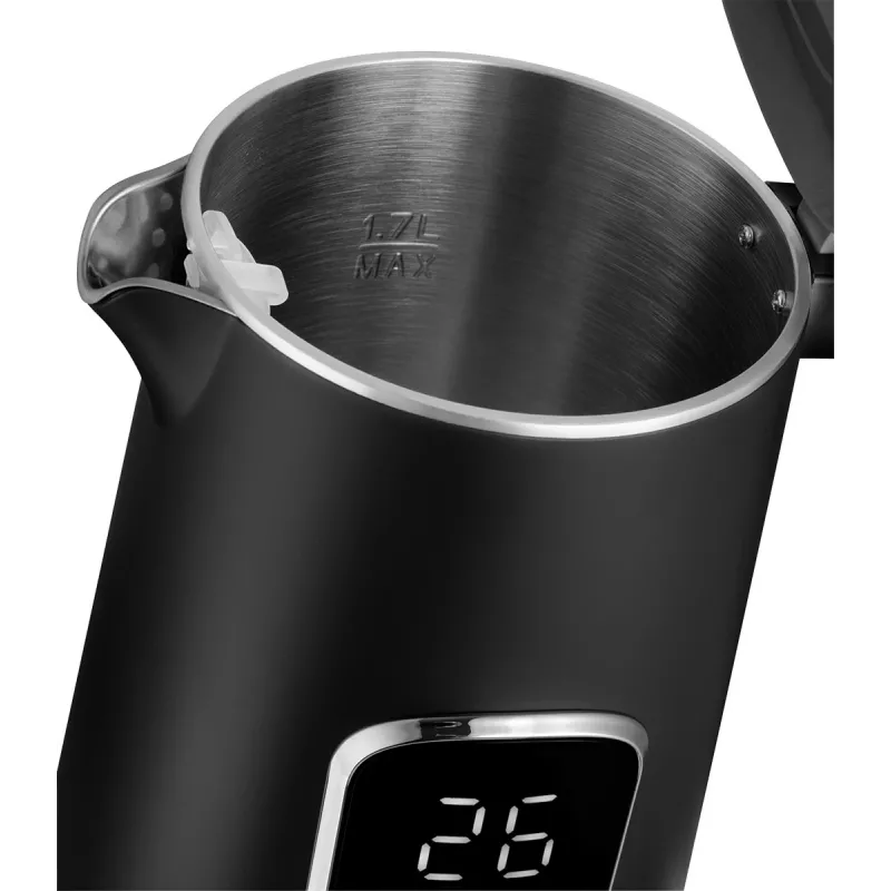 Hervidor de agua eléctrico Concept Solution RK3385 con control de temperatura, capacidad 1,7 L