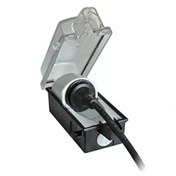 Enchufe Bachmann 924.349 negro transparente