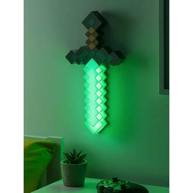 Lámpara decorativa Paladone Minecraft Espada