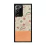 Funda protectora Man and Wood para Samsung Galaxy Note 20 Ultra — Flor rosa sobre negro