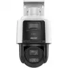 Hikvision TandemVu cámara PTZ de red 4MP+4MP 10X POE