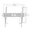 Soporte de pared/techo SBOX PLB-4269T-2 para pantallas de 43–100 kg, plataforma 900×600 mm