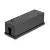 Caja de distribución DeLOCK Easy 45 soporte de módulos para montaje en mesa o pared, metal, negro — 4×22,5×45 mm o 2×45×45 mm