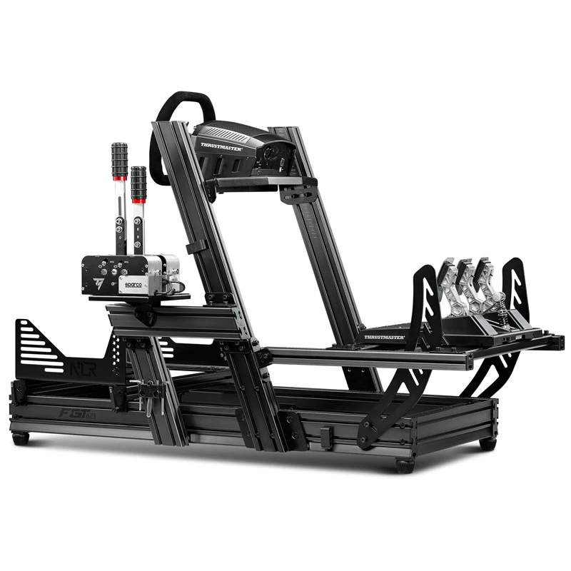 Cockpit simulador Next Level Racing F-GT Elite Aluminum - Wheel Plate Edition