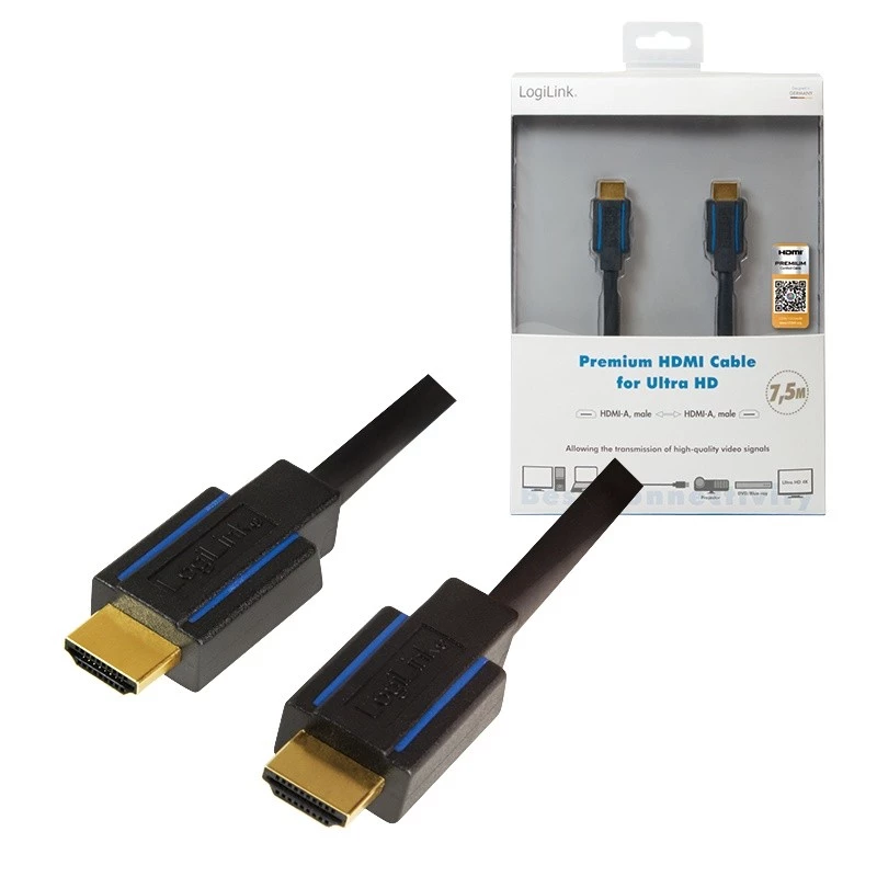 Cable HDMI LogiLink CHB007 7,5 m