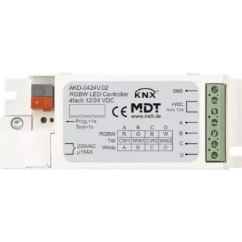 MDT AKD-0424V.02 controlador LED 4 canales, RGBW (AKD-0424V.02)
