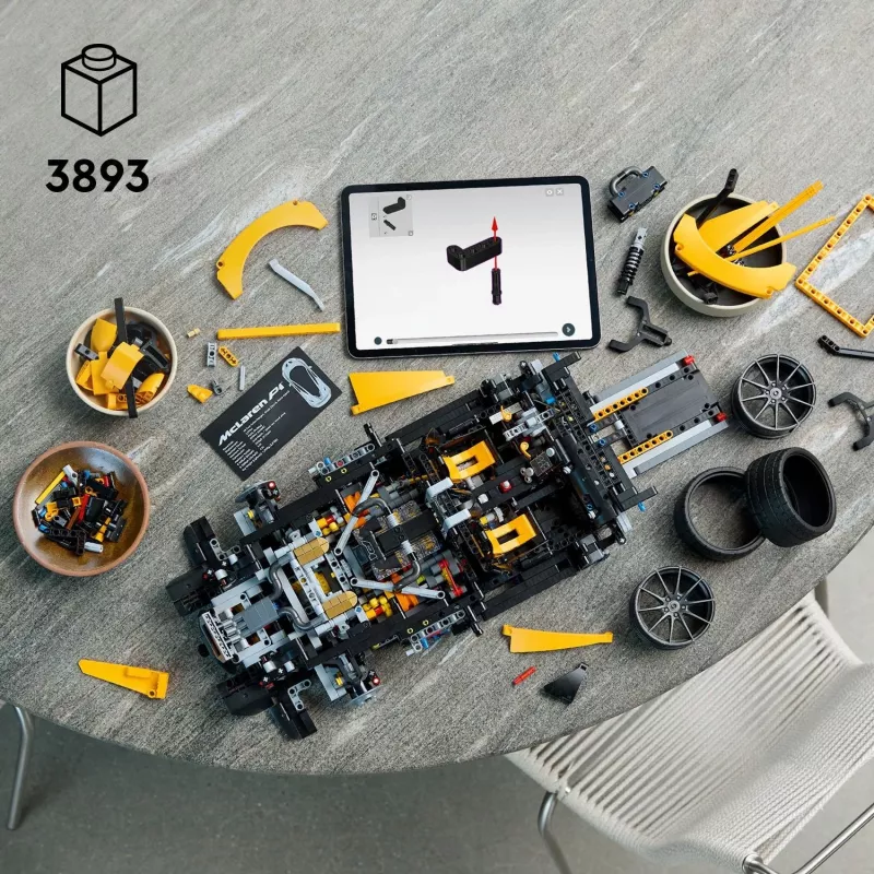 LEGO Technic 42172 McLaren P1 Set de coche modelo para adultos