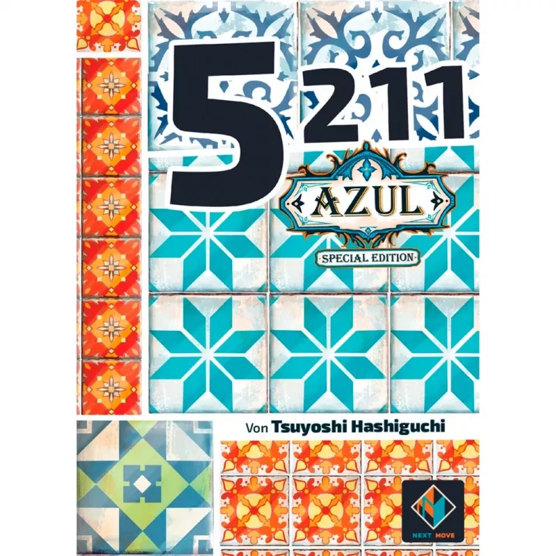 5211: Azul edición especial, juego de cartas