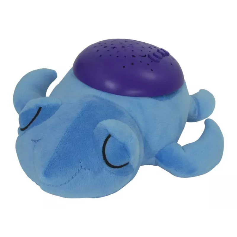 Luz nocturna Jamara Dreamy Turtle de pie azul lila