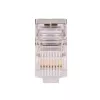 Cable de red Extralink Conector RJ45 CAT5E FTP RJ45 8P8C Transparente