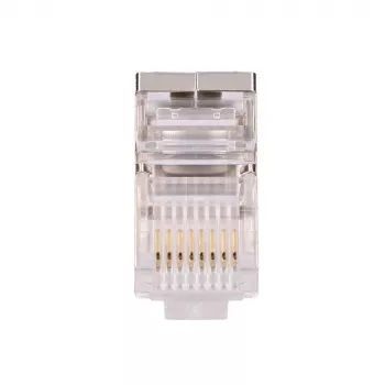 Cable de red Extralink Conector RJ45 CAT5E FTP RJ45 8P8C Transparente