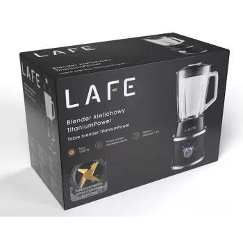 LAFE batidora de mesa TITANIUMPOWER 1300 W 1,5 L negra