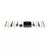 Eaton Tripp Lite series conmutador KVM USB/HD de 2 puertos con audio/vídeo, cables y uso compartido de periféricos USB - Conmutador KVM/audio/USB - 2 x KVM/audio/USB - 1 usuario local - Sobremesa