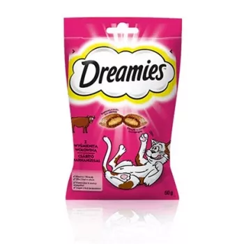 Snack para gatos Dreamies Adult Beef bolsa 60 g