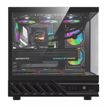 Caja de PC DarkFlash DS950 (negra) – Compatible con Midi-Tower ATX