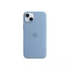 Funda de silicona con MagSafe para Apple iPhone 15 Plus - Azul invernal
