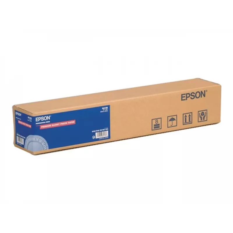 Papel fotográfico semimate premium Epson en rollo, 24