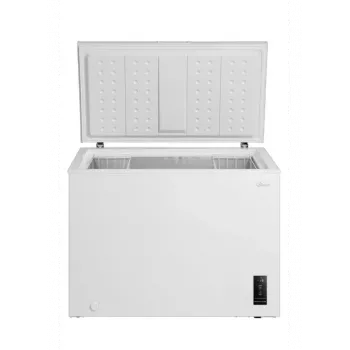 Arcón congelador Midea MDRC345FEE01 — 249 L, clase de eficiencia energética E, blanco, 85 cm de altura