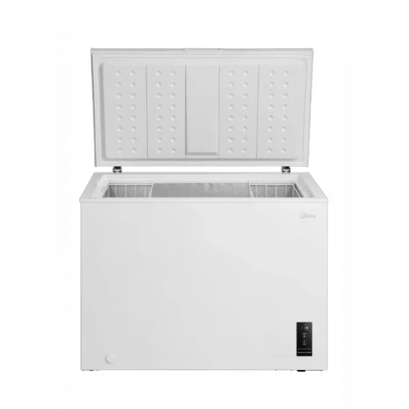 Arcón congelador Midea MDRC345FEE01 — 249 L, clase de eficiencia energética E, blanco, 85 cm de altura