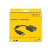 Adaptador DisplayPort 1.2 conector macho a conector hembra VGA DeLOCK 61006