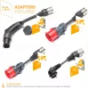 Juice Technology JUICE BOOSTER 2 Traveller Plus EV Set (EU) (antracita/negro, 1,4 - 22 kW, cable de 3,1 metros)