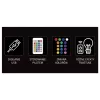 Letrero LED neón MANTA MASNL132RGB Style Neon Lights GAMER ZONE, decoración de pared con iluminación RGB