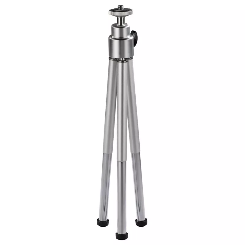 Hama Mini Tripod Ball L Minitrípode, plateado (00004551)