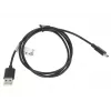 Cable Lanberg CA-USBO-10CC-0010-BK (conector macho USB 2.0 - USB 2.0, USB, conector macho Type-C, 1m, negro) (CA-USBO-10CC-0010-BK)