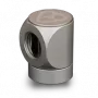 Thermal Grizzly DeltaMate Rotary FF90° – Conector de refrigeración líquida, níquel mate, 1 ud. (TG-DM-FIT-0210)