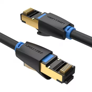 Cable de red Cat.8 SFTP Vention 2M negro