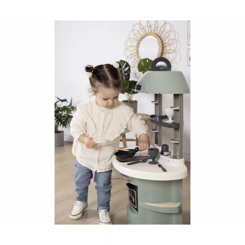 Cocina de juguete Simba-Dickie Smoby Nova cocina infantil, set compacto de juego de rol