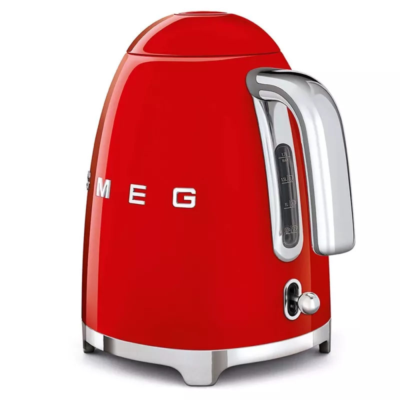Hervidor eléctrico Smeg 1,7 l 2400 W rojo