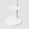 Soporte de TV de suelo GEMBIRD TVS-86TR-01-W para televisores de 37–86 pulgadas, blanco, giratorio e inclinable, VESA 200x200–600x400, carga máx. 50 kg