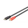 Cable de conexión HDMI High Speed Digitus con Ethernet y amplificador de señal