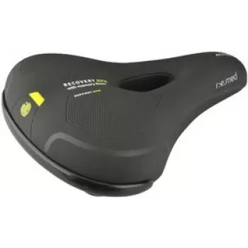 Sillín de bicicleta FISCHER R.E.Med Memory Foam diseño ergonómico — espuma viscoelástica, sillín ergonómico