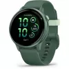 Smartwatch GARMIN vívoactive 6 – reloj deportivo, carcasa de aluminio/polímero de 42 mm, AMOLED 1,2 pulgadas, GPS, 5 ATM, HR óptico, SpO2, 8 GB, verde