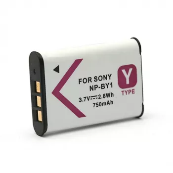 Batería Extra Digital NP-BY1 640 mAh recargable de litio para dispositivos portátiles