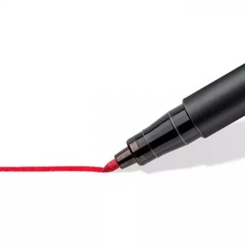 Rotulador permanente Staedtler Lumocolor 317 WP4 negro, azul, verde, rojo