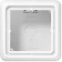 Toma de pared JUNG CD 581 A WW, blanca, carcasa de duroplast, 85×85×47 mm